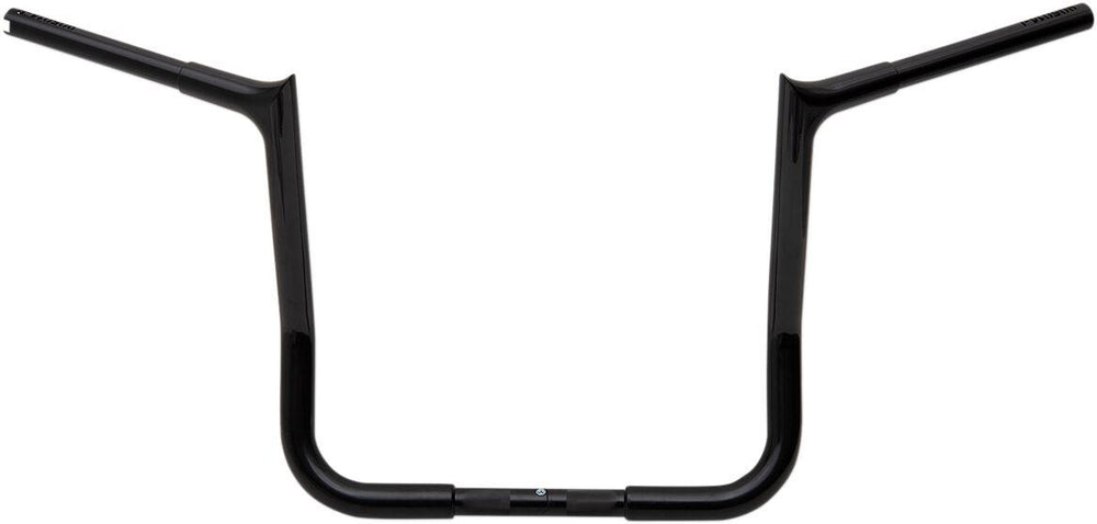 Fat Baggers Inc. 1-1 4" EZ Install Pointed Top Handlebar For Harley Davidson FLH 1868 2021 35.5 cm (14") - Black