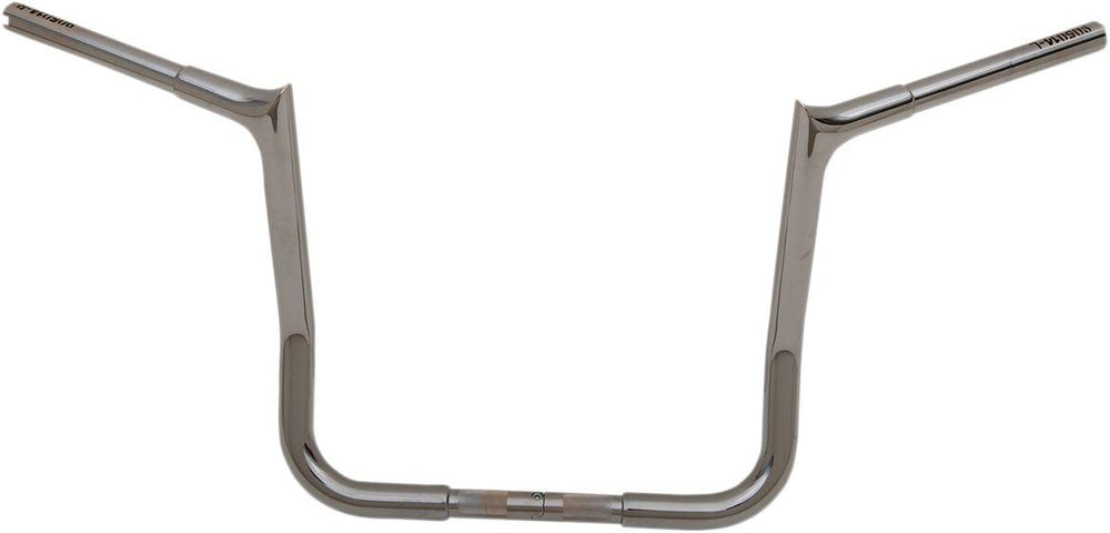 Fat Baggers Inc. 1-1 4" EZ Install Pointed Top Handlebar For Harley Davidson FLH 1868 2021 35.5 cm (14") - Chrome