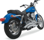 Vance & Hines Big Radius 2:2 Exhaust System For Harley Davidson FXD 1340 1995-1998 - Chrome