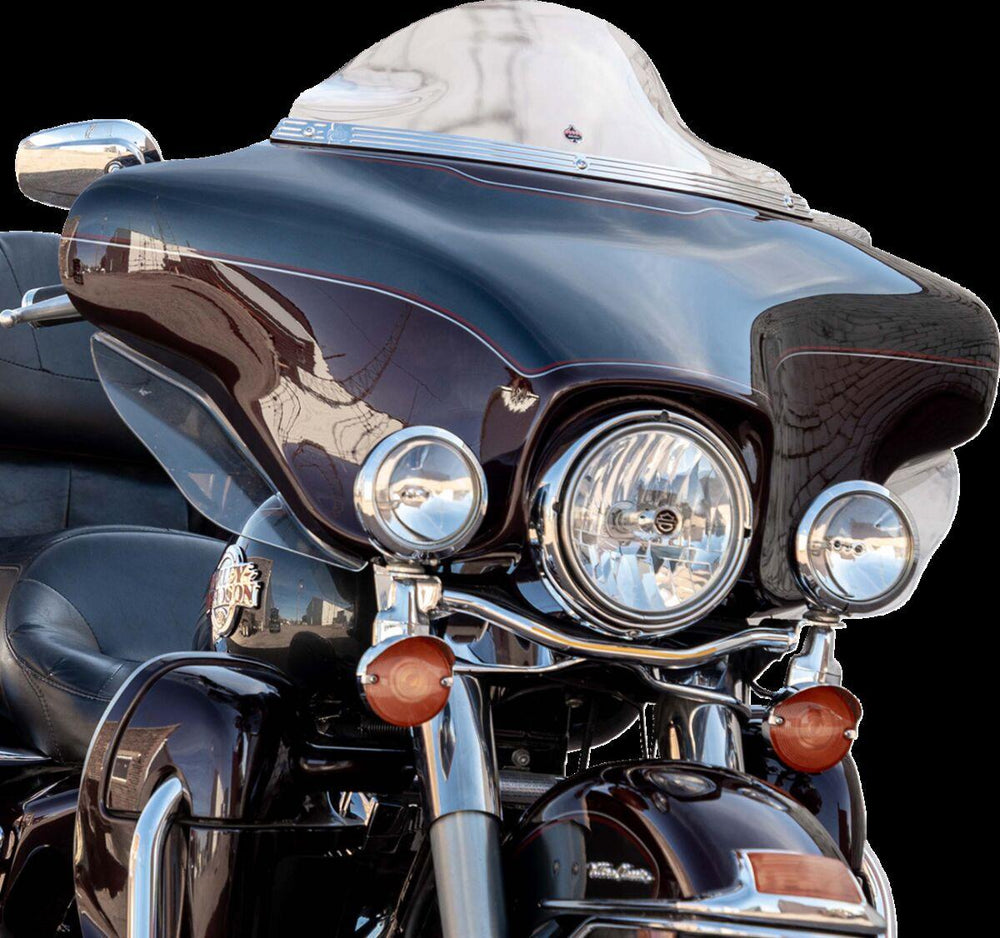 Klock Werks Flare Windshield For Harley Davidson FLHR 1340 1996-1998 16.5 cm (6-1/2") - Clear