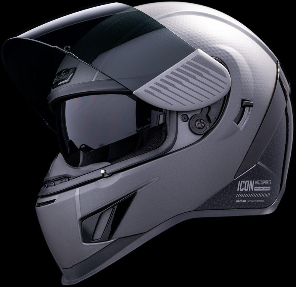 Icon Unisex Airform Counterstrike MIPS Helmet - Silver