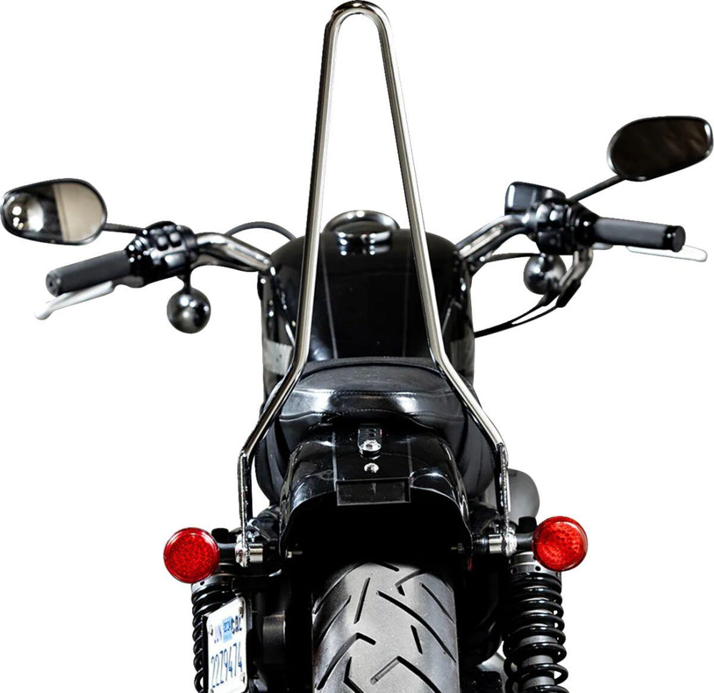 Biltwell EXFIL Sissy Bars For Harley Davidson XL 1200 CX 2016-2020 (US Models) - Chrome