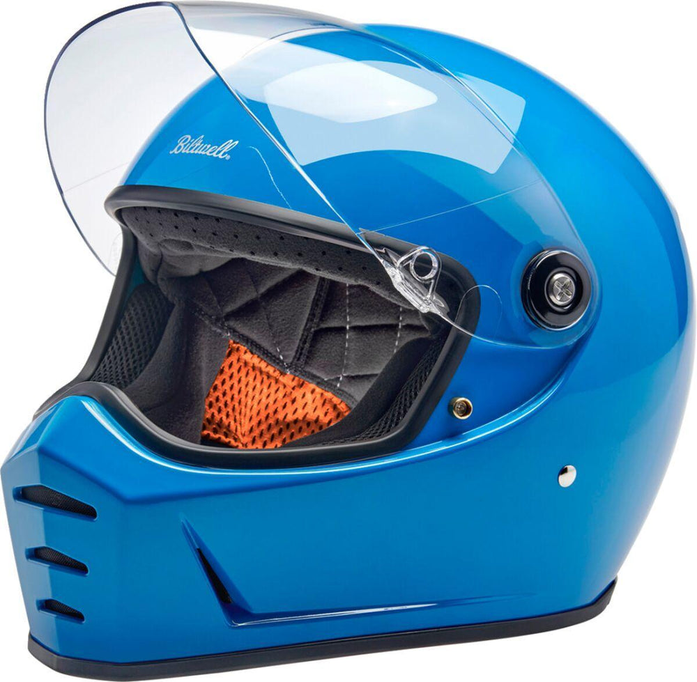 Biltwell Lane Splitter 22.06 Helmet - Gloss Tahoe Blue