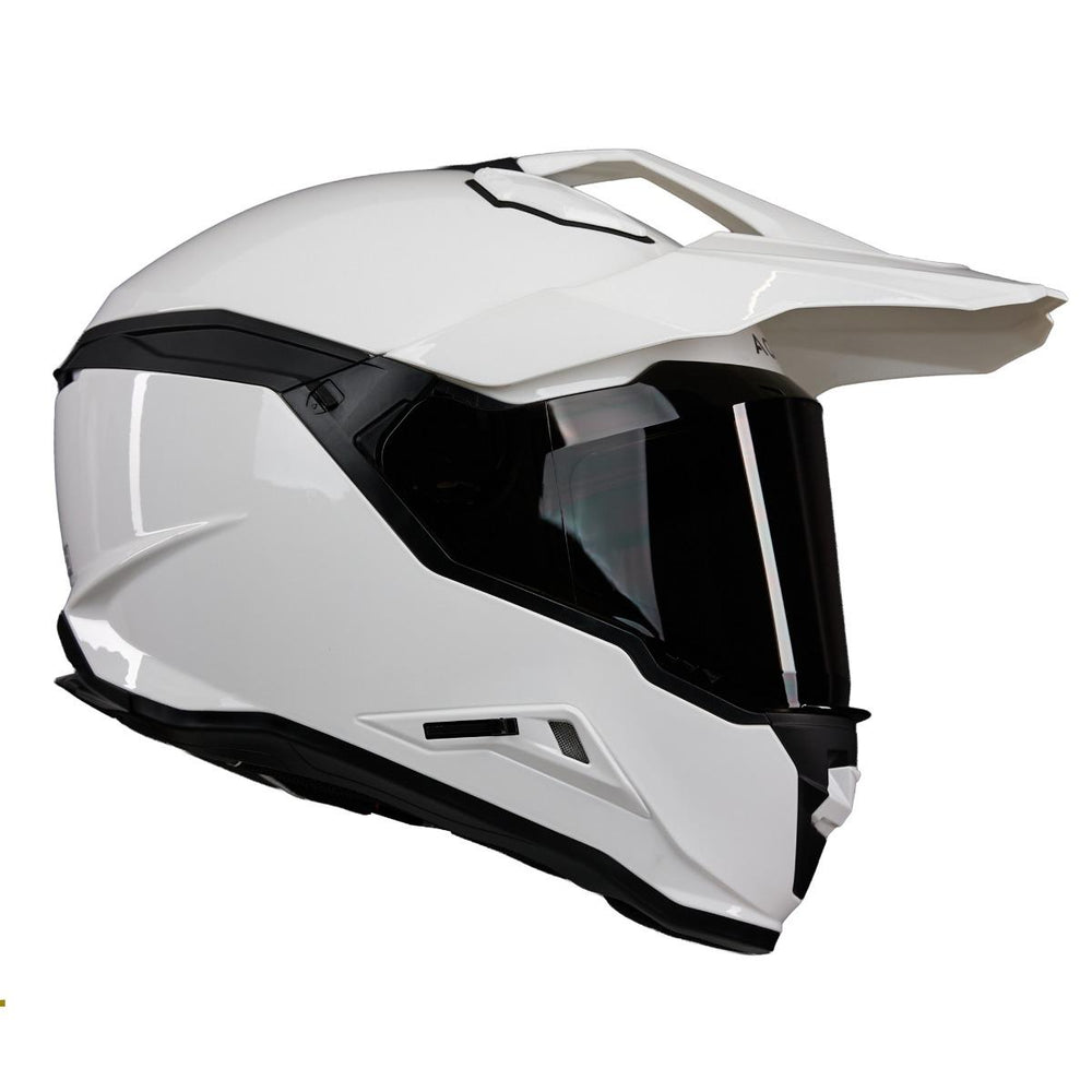Spada Nitride Adventure Motorcycle Helmet - White