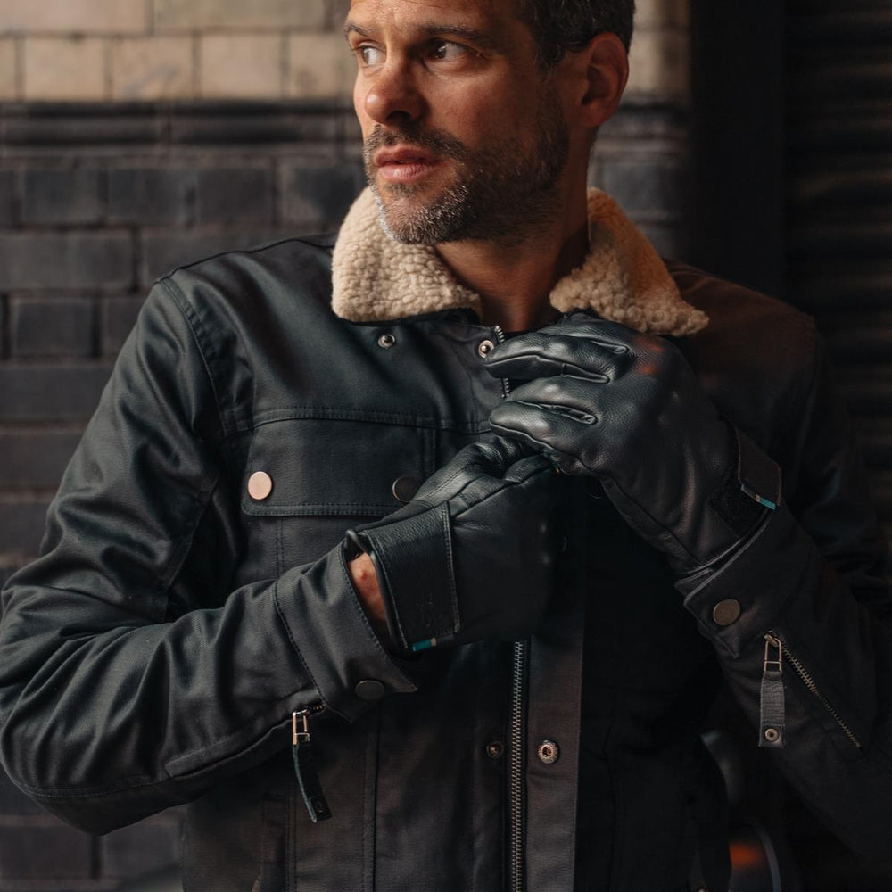 Spada Clutch Winter Waterproof Motorcycle Gloves - Black