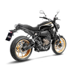 LeoVince LV-10 Full Black Full Exhaust System For Yamaha MT-07 ABS 2020-2026