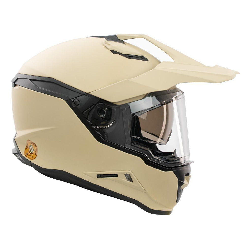 Spada Nitride Adventure Motorcycle Helmet - Matt Sand