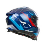 Spada SP18 Vertex Full Face Motorcycle Helmet - Blue/Red/White
