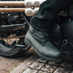 Spada Blackstrike Waterproof Motorcycle Ankle Boots - Black