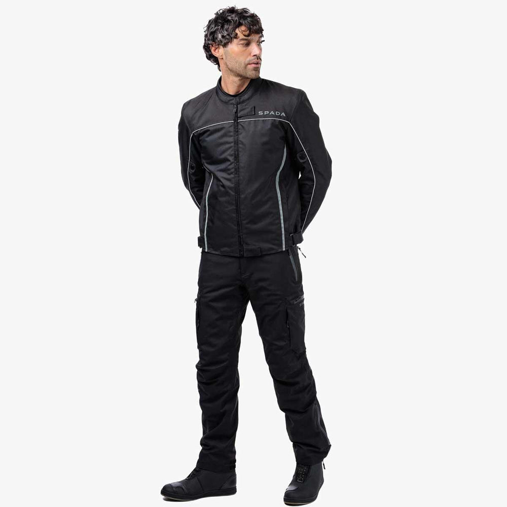 Spada Pace Rev 2 CE Waterproof Motorcycle Jacket - Black