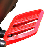Show Chrome Combat Floorboards For Can Am RYKER 600 ACE 2019-2024 - Red