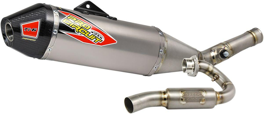 Pro Circuit TI-6 Exhaust System For Kawasaki KXF450 2009-2015