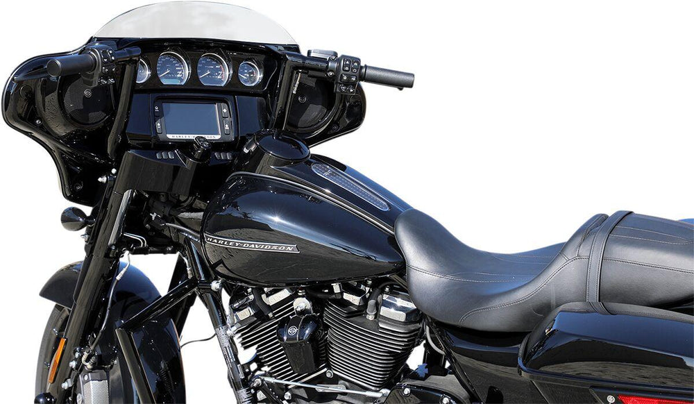 LA Choppers Twin Peaks Engine Guard For Harley Davidson FLH 1868 ABS 2021 - Black