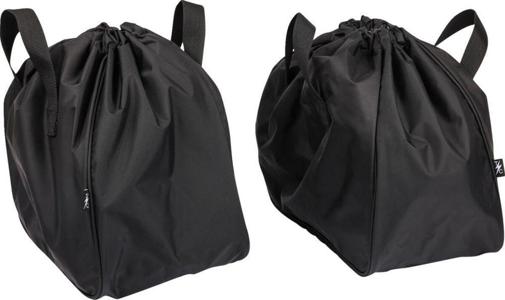 Thrashin Supply Co Expedition Saddlebags For Harley Davidson FLD 1690 2012-2013 - Black