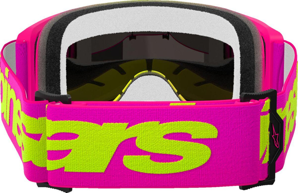 Alpinestars Vision 5 Wordmark Goggles - Pink Yellow Fluo