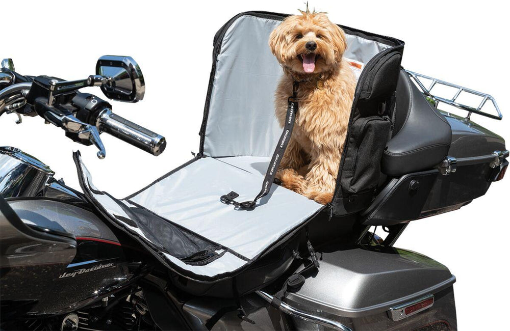 Kuryakyn Pet Palace Titan Pet Carrier Lugge Bag For Honda GL 1500 Goldwing 1988 - Black