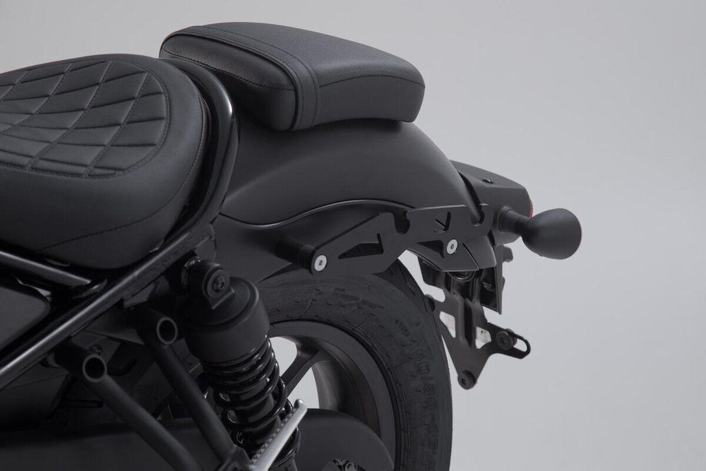 SW Motech Legend Gear LH1/LH2 Side Pannier Bag System For Honda CMX 500 Rebel 2017-2024 - Black