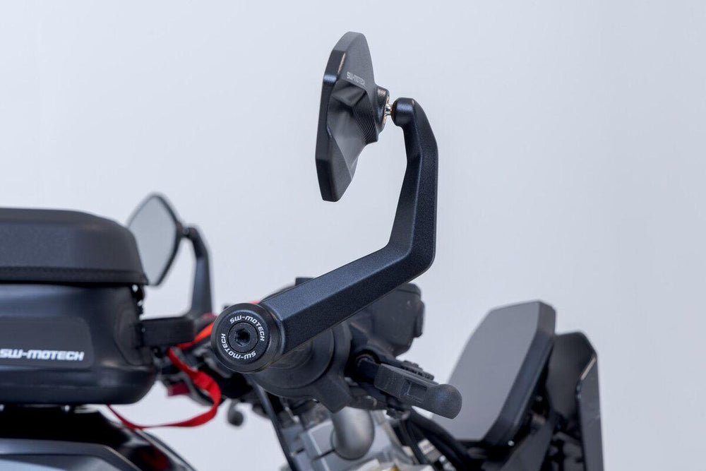 SW Motech Bar end Mirrors For BMW F 900 R ABS 2020-2024 - Black