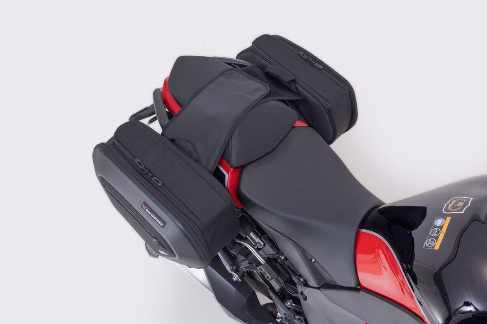 SW Motech Pro Blaze H Saddlebag Set For Kawasaki Ninja 1000SX 2011-2024 - Black