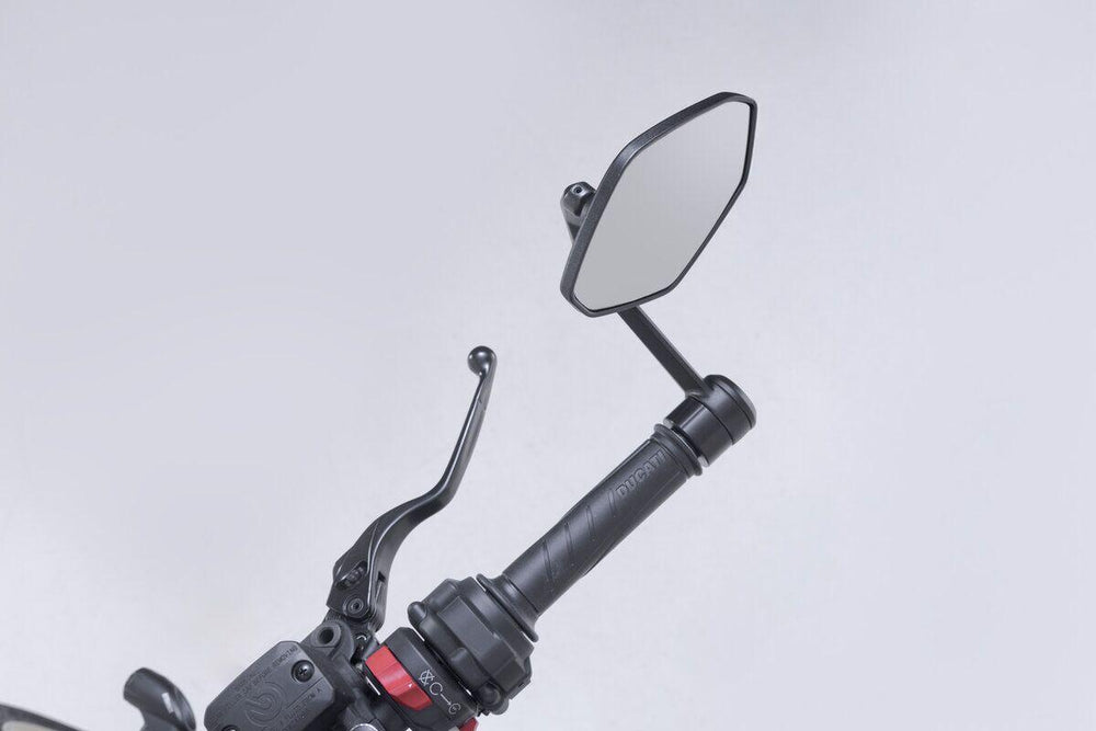 SW Motech Bar end Mirrors For Suzuki GSX-S 1000 2016 - Black