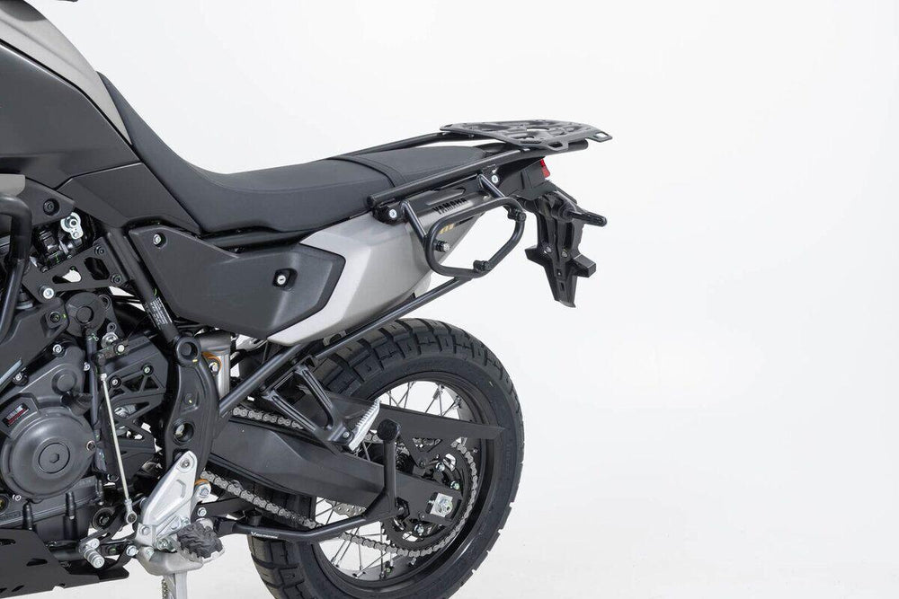 SW Motech SLC Left Side Pannier Carrier For Yamaha XTZ 690 2019-2022 - Black