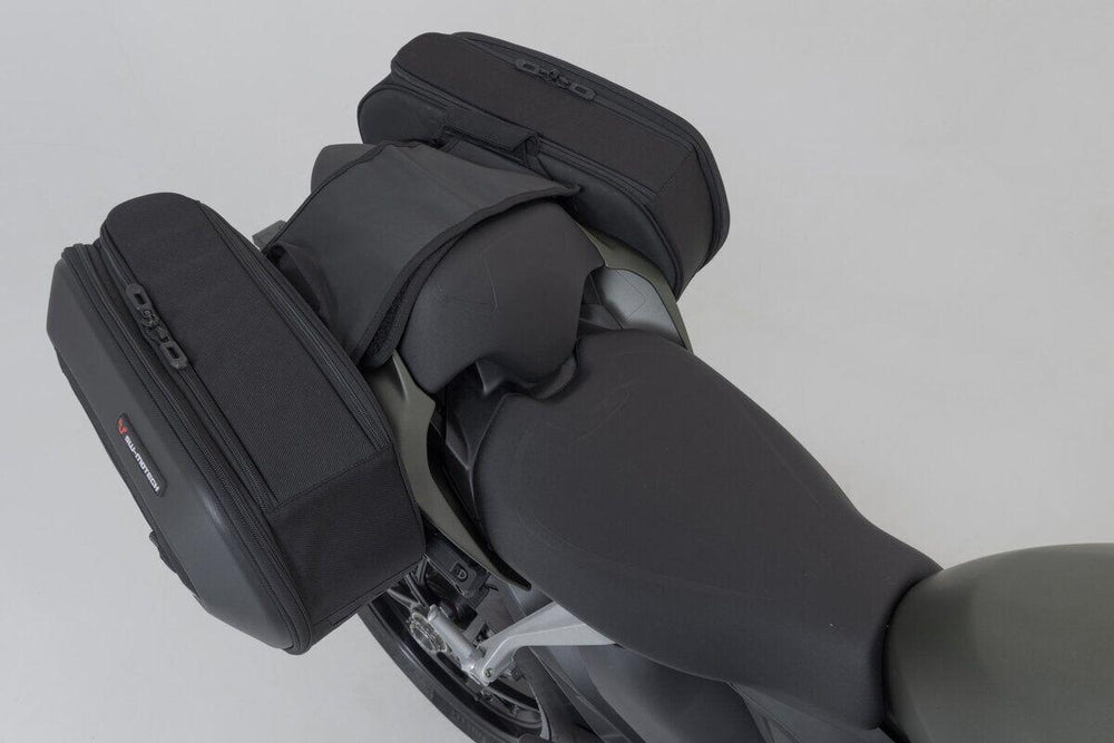 SW Motech Pro Blaze H Saddlebag Set with EDGE protection For Ducati Streetfighter V2 955 ABS 2022-2024 - Black