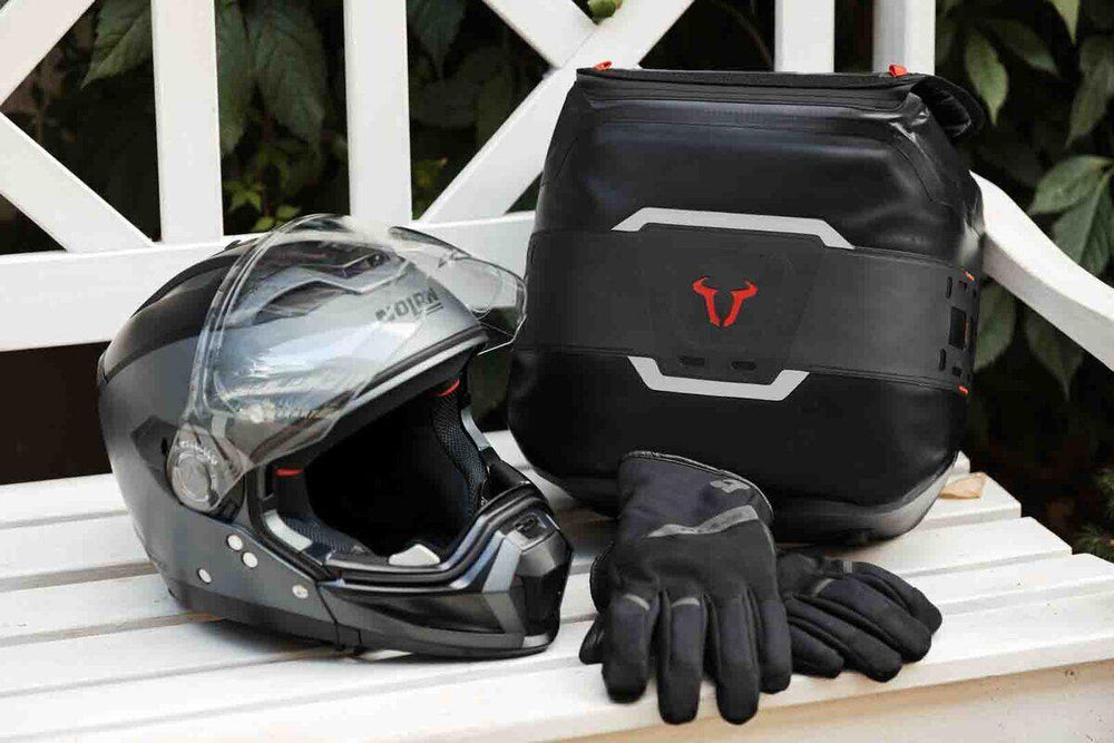 SW Motech V-LOC WP Side Pannier Bag (11 Litres) For Royal Enfield Bear 650 ABS 2025 - Black