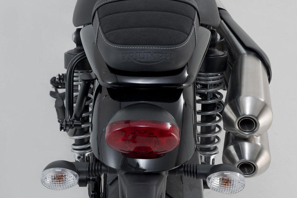 SW Motech Legend Gear LC2 Left Side Pannier Bag System For Triumph Street Cup 900 2017-2020 - Black