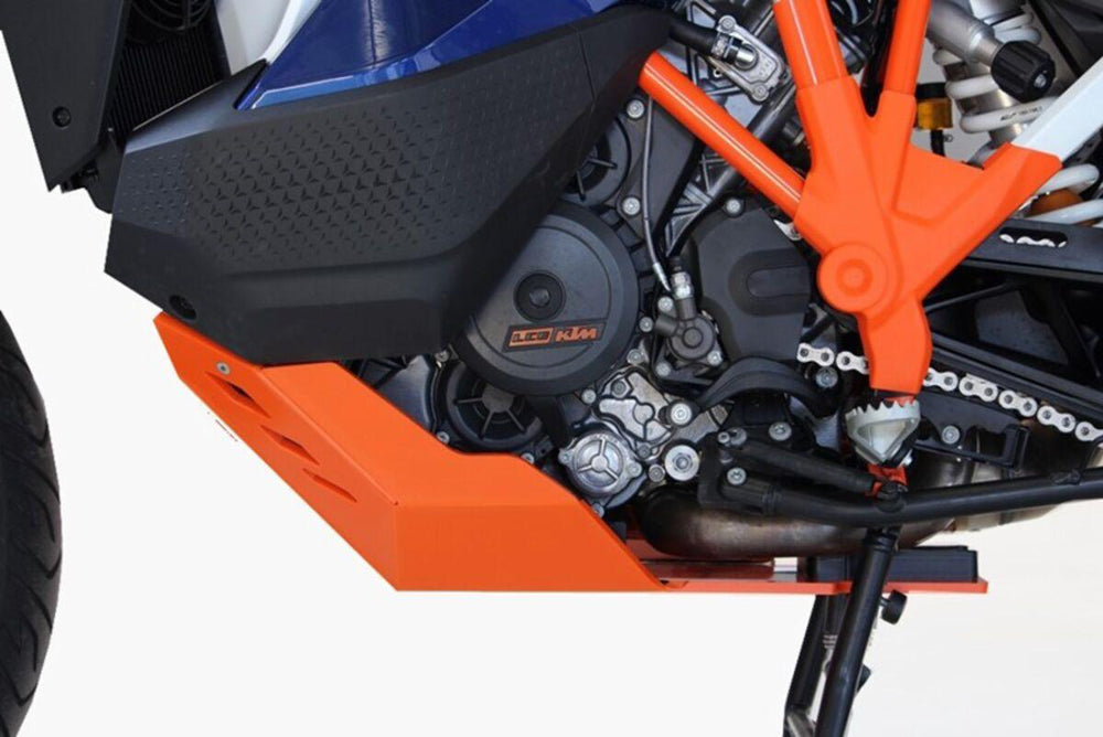 AXP Adventure Skid Plate For KTM Super Adventure 1290 R 2021-2024 - Orange
