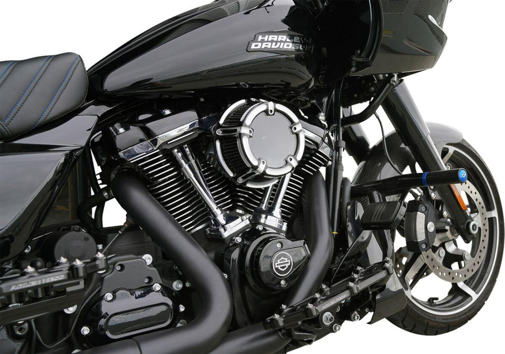 Arlen Ness Method Series Clear Cover Air Cleaner For Harley Davidson FLHX 1923 2024-2026 - Black/Contrast Cut