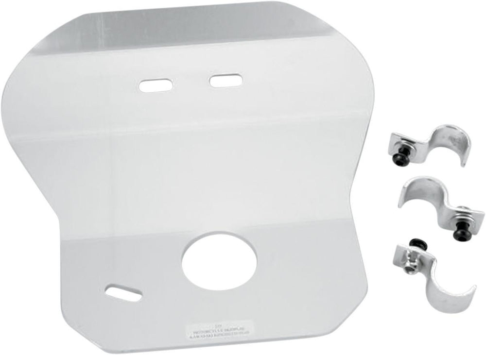 Moose Racing Aluminium Skid Plate For Kawasaki KDX250 1995-1999 - Silver
