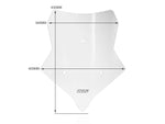 WRS Windscreen Sport X-Cape 650 For Moto Morini X-Cape 650 ABS 2023-2024 43 cm (17") - Clear
