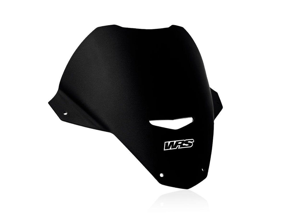 WRS Windscreen For Aprilia Tuono 660 ABS 2021-2024 23.5 cm (9-1/4") - Black