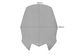 WRS Windscreen For Yamaha XP 560 T-Max ABS 2022-2024 52.5 cm (20-43/64") - Smoke