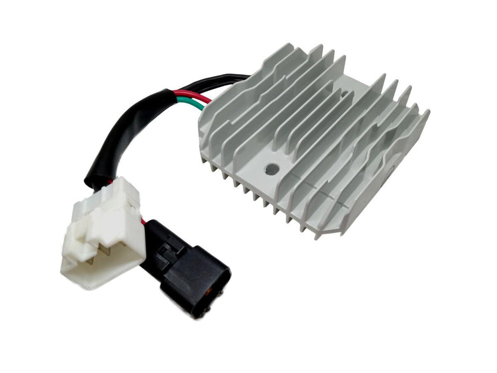 Motoplat Regulator For Suzuki AN 650 2003-2009 - Black/Silver