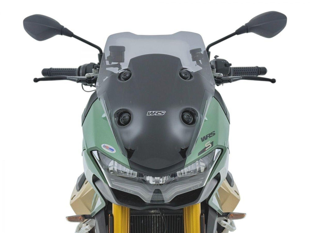 WRS Windscreen For Moto Guzzi V100 1050 Mandello ABS 2022-2024 40.5 cm (16") - Dark Smoke