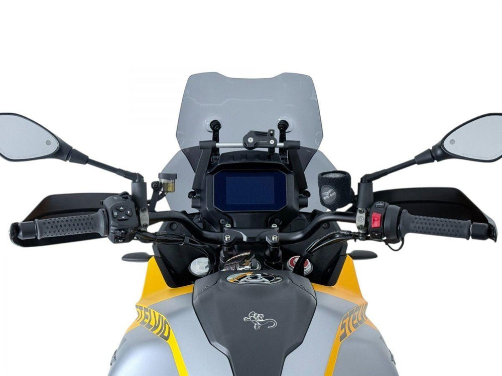 WRS Side Deflectors For Moto Guzzi Stelvio 1000 ABS 2024 - Dark Smoke
