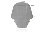 WRS Windscreen for Scooter For Honda NSS 125 ABS 2021-2024 54 cm (21-1/4") - Smoke