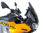WRS Windscreen For Moto Guzzi Stelvio 1000 ABS 2024-2025 - Dark Smoke