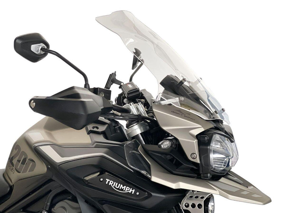 WRS Windscreen For Triumph Tiger Explorer XCA ABS 2016-2020 59 cm (23-1/4") - Clear