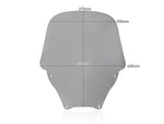 WRS Windscreen for Scooter For Honda NSS 125 ABS 2021-2024 47.5 cm (18-3/4") - Smoke