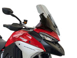 WRS Windscreen For Ducati MultiStrada V4 1200 ABS 2022-2025 52 cm (20-1/2") - Dark Smoke