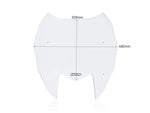 WRS Windscreen For Yamaha XP 560 T-Max ABS 2022-2024 32 cm (12-1/2") - Clear