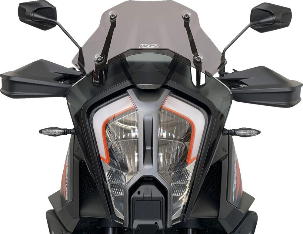 WRS Windscreen For KTM Super Adventure 1290 R ABS 2021-2024 16.5 cm (6-1/2") - Dark Smoke