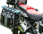 Kuryakyn Torke 24L Universal Saddlebag Set - Black/Grey