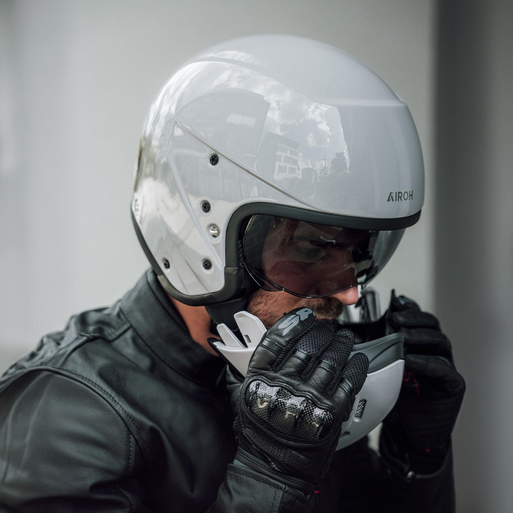 Airoh J110 Helmet - Cement Grey Gloss