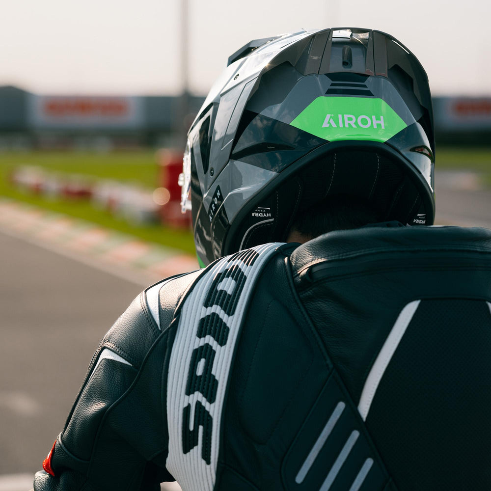 Airoh GP800 Helmet - Competition Green Fluo Gloss