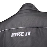 Bike It  Herm Textile Waterproof Motorcycle Bomber Casual Jacket