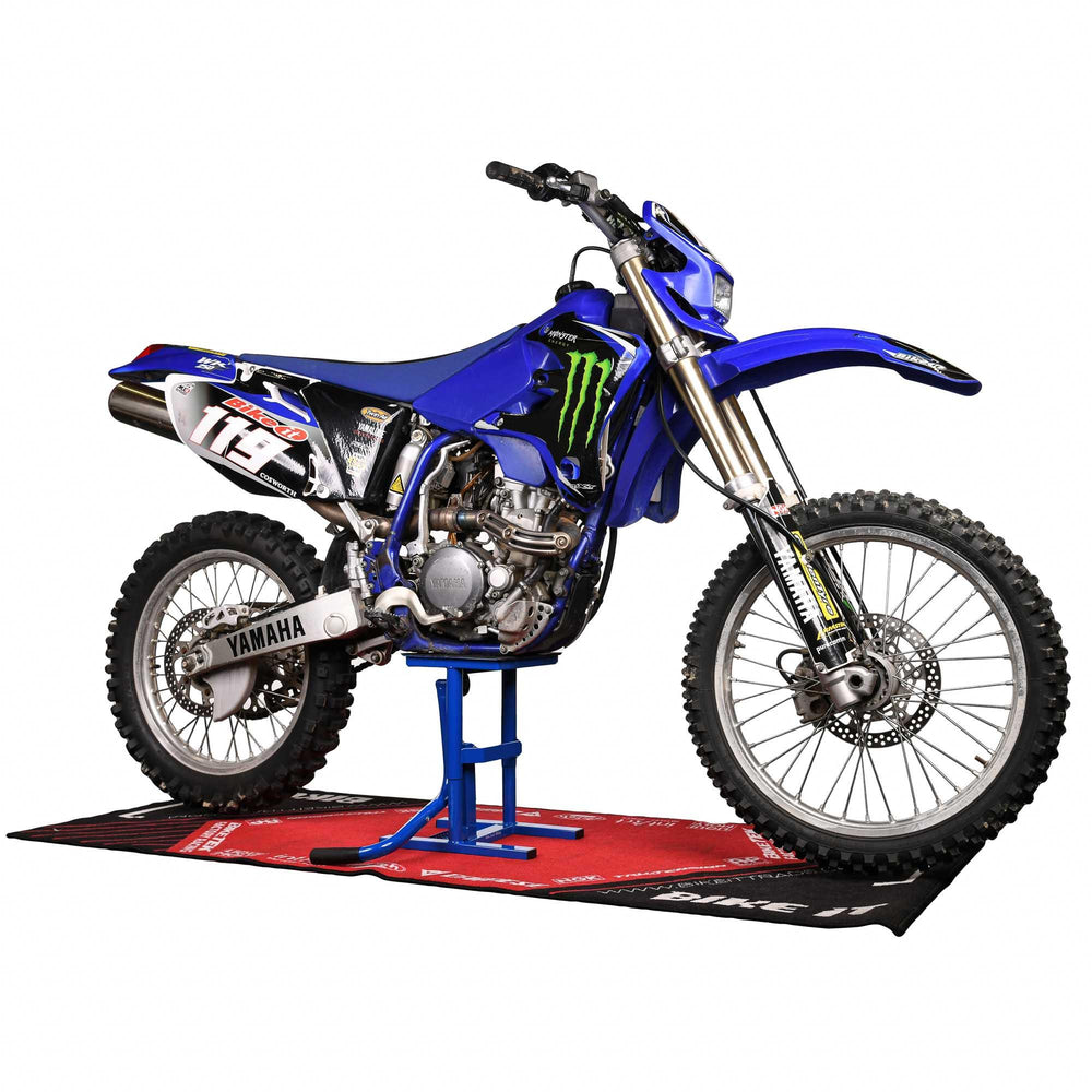 BikeTek Off Road Lift Up Jack Stand - Blue