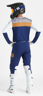 Thor Sportmode Bravo Gloves - Copper/Grey/Navy/White